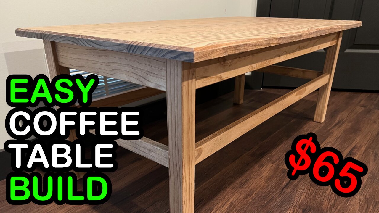 Simple Coffee Table Build | Shop Noise