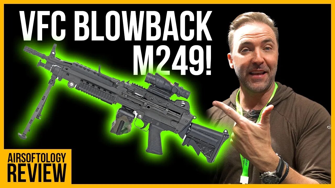 An Airsoft Gas Blowback M249: VFC Just Changed The Game