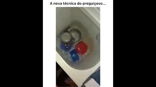 A NOVA TECNICA DO PREGUIÇOSO ( MEME ) ( VIRAL ) #shorts