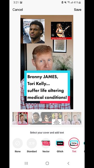 Both Bronny James, Singer Tori Kelly....suffer LIFE ALTERING medical conditions!