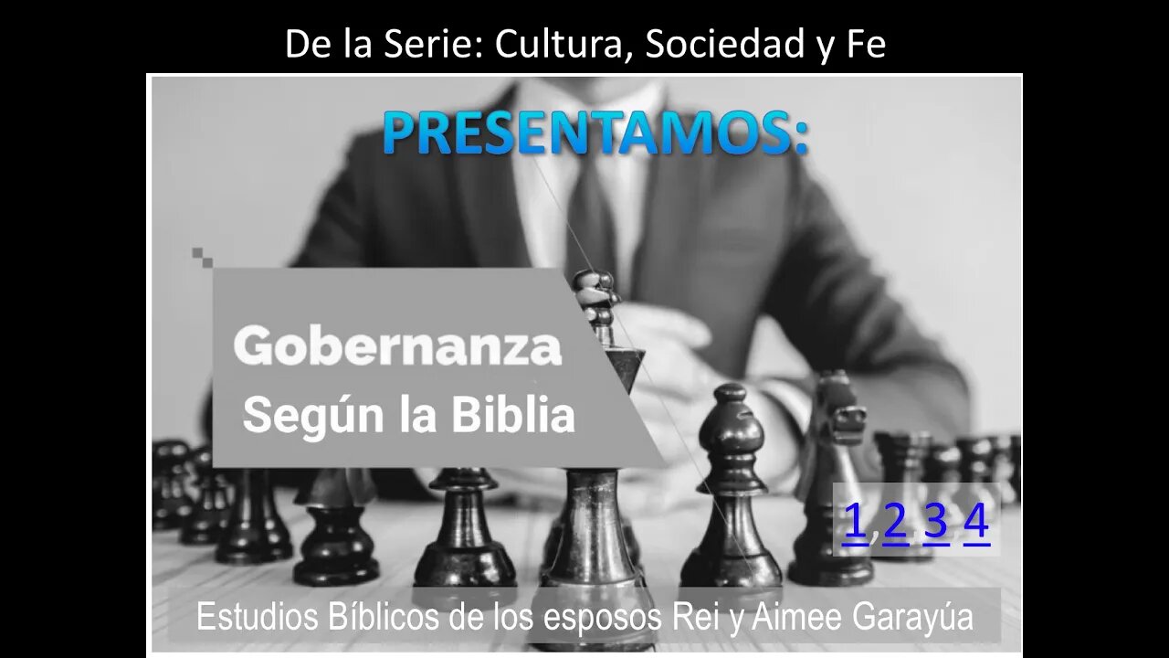 Gobernanza Estudio 2 Serie Cultura Sociedad y Fe