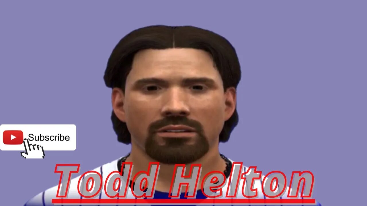 How To Create Todd Helton MLB The Show 22