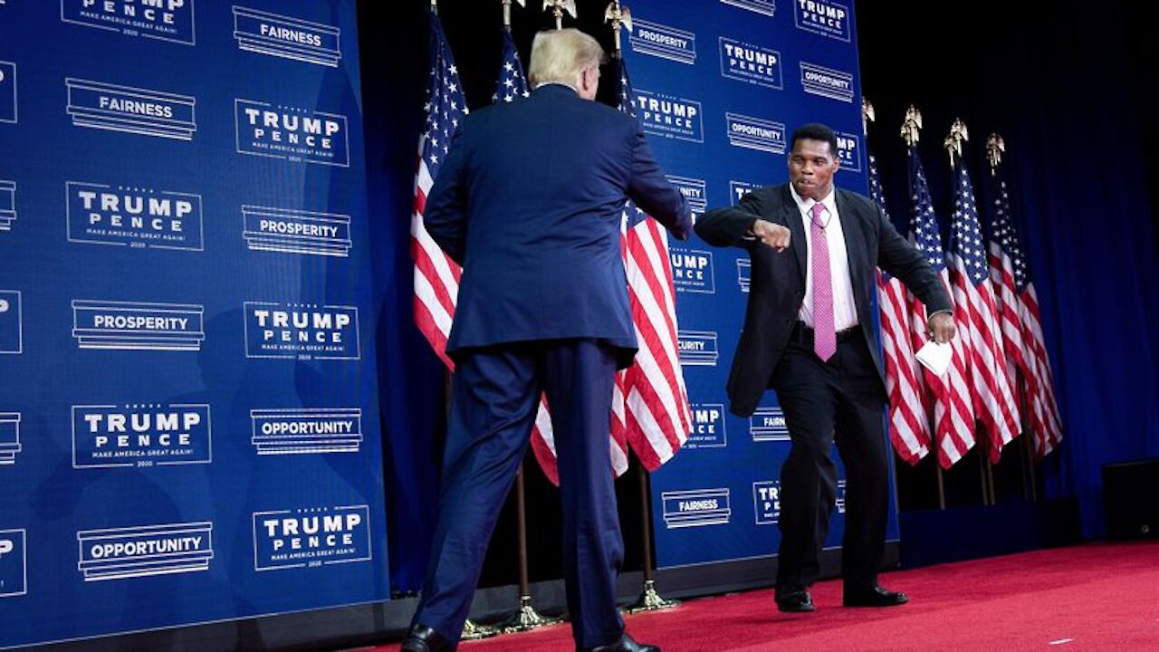 Trump Endorses Herschel Walker, Burt Jones in Georgia