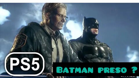 Batman preso ? Robin e coringa !! Ps5