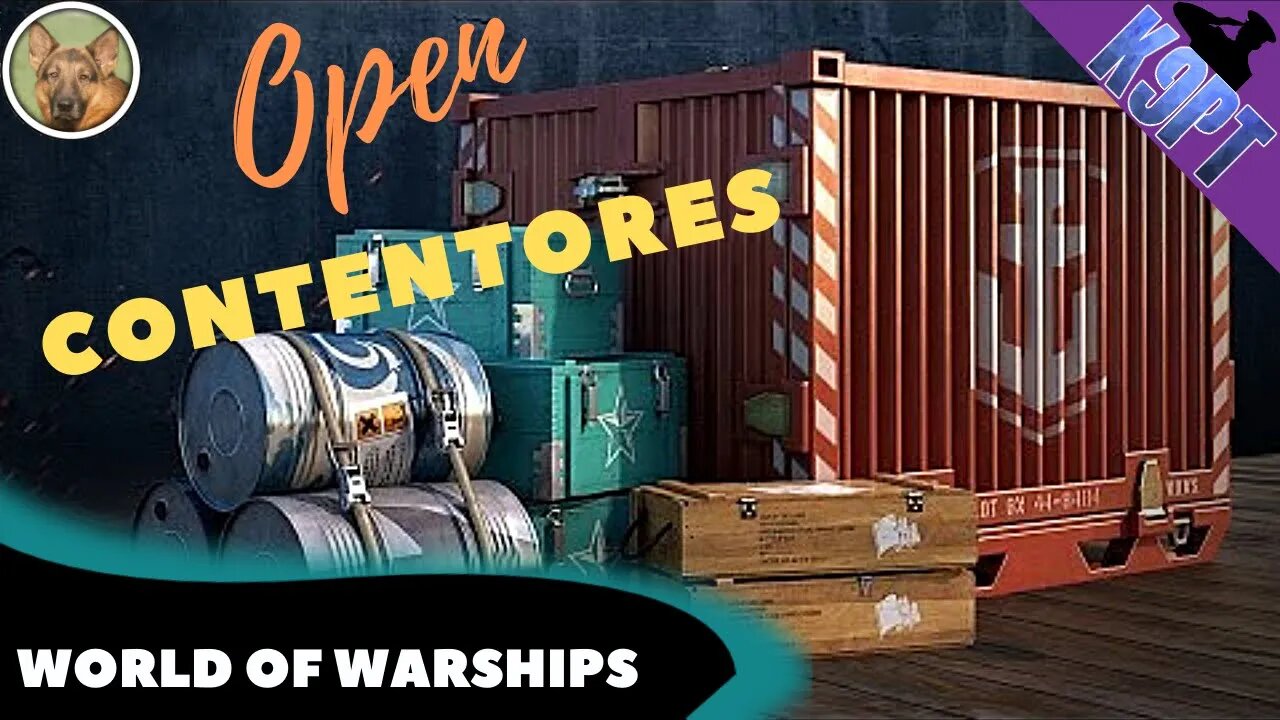 World of Warships, abertura de contentores!