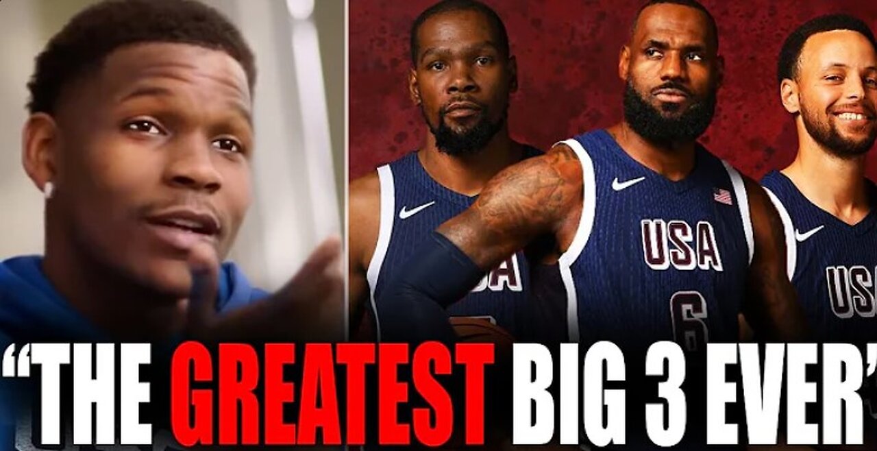 2024 Team USA Roster On The Greatest Big 3 Ever? LeBron, Curry & KD - USA Olympic Basketball