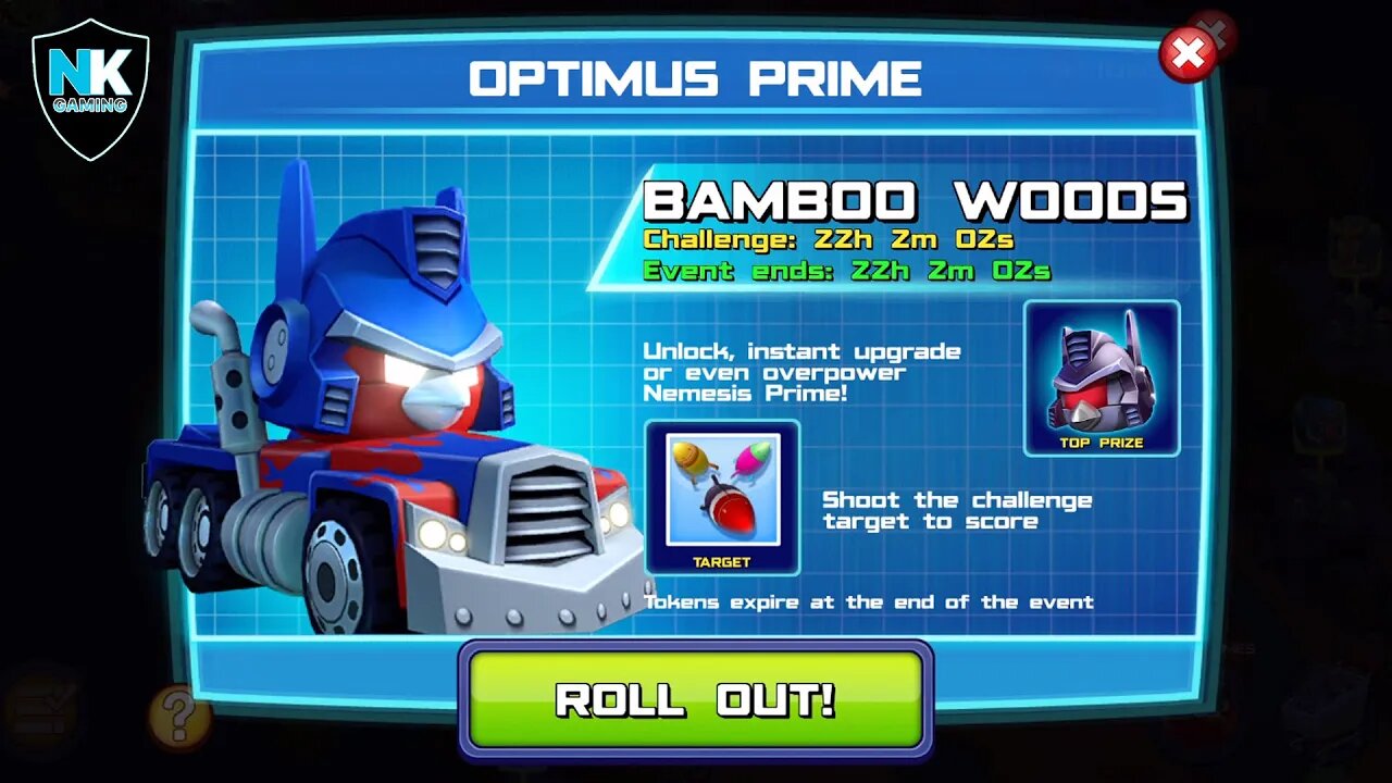 Angry Birds Transformers 2.0 - Optimus Prime - Day 6