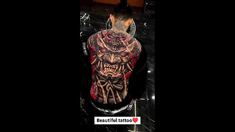 Unbelievable tattoo ♥️🔥