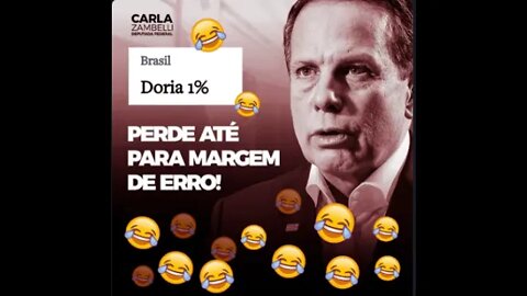 João Doria perde até para a Margem de Pesquisa