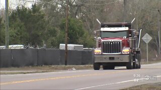 Construction along State Road 52 creates dump truck woes for resident