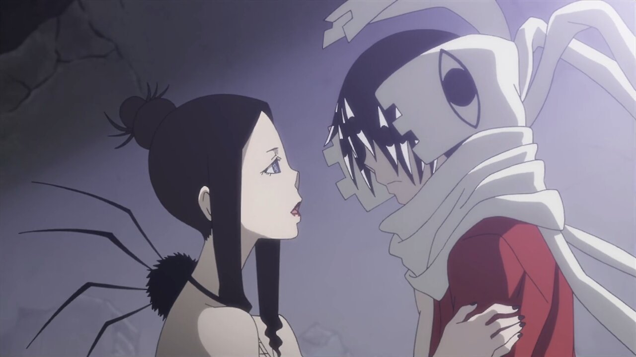 Soul Eater - Asura eats Arachne's soul