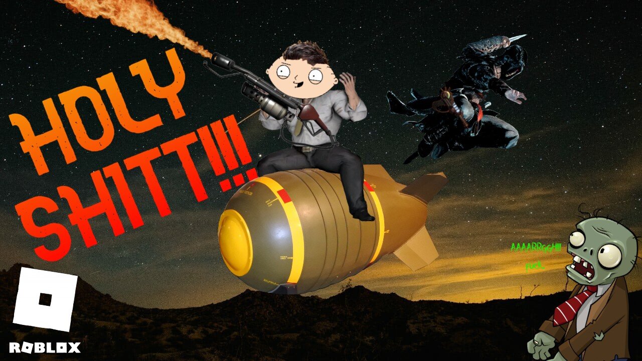 Stewie Armstrong Commits War Crimes!!!! Three Roblox Games ft WetNoodleJooce!!!