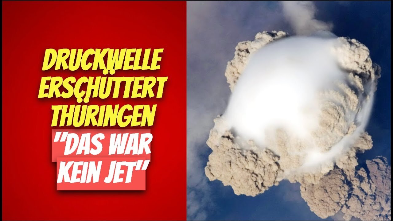 Detonationen über Thüringen und die Medien reden es klein.Was passiert dort wirklich?@Kai Brenner🙈
