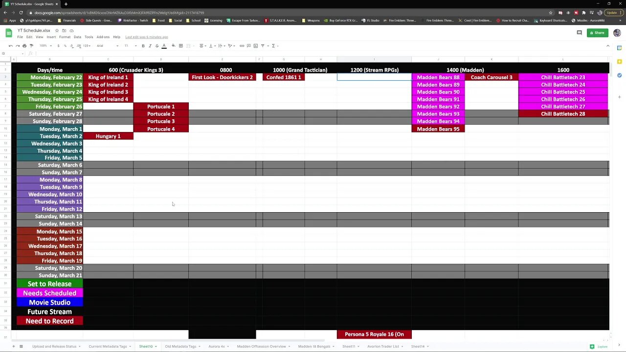 Channel Update 21 Feb - CK3, Madden 21, Back to GTCW, First Look At Door Kickers 2, and 900 Subs!