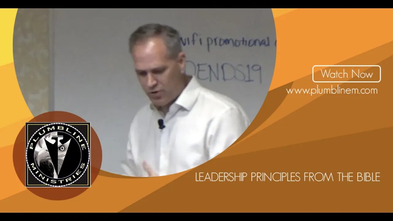 Leadership Principles From The Bible