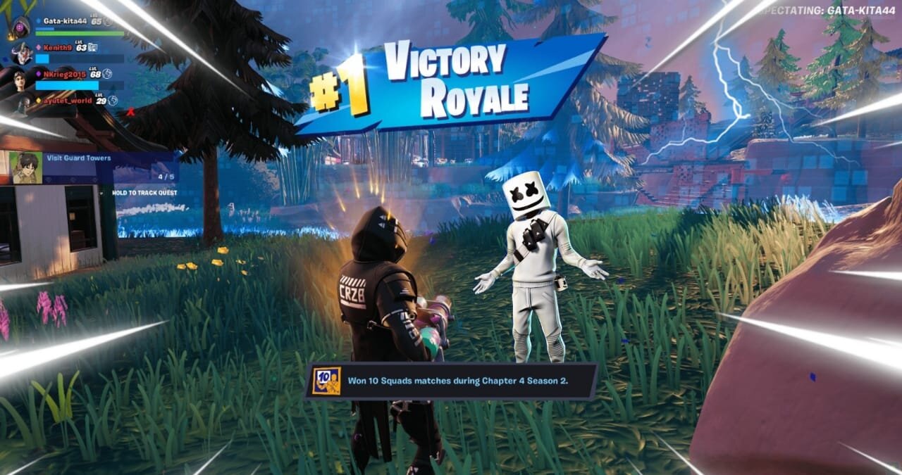 Fortnite Chapter 4 SEASON 2 FOUND MARSHMALLOW IN MY GAME