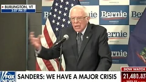 Bernie Sanders "Trump's Incompetence And Recklessness Has Threatened The Lives Of Many MANY People!"