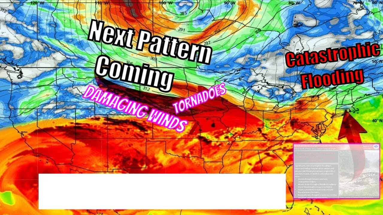 Powerful Storm Coming! Tornadoes, Damaging Winds & Upcoming Weather Patter Update!