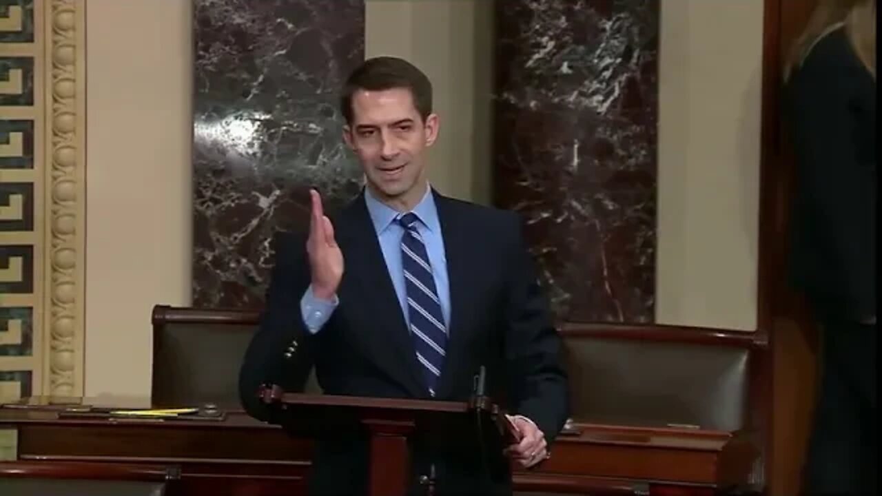 🔴 February 13, 2020: Senator Cotton Speakings on the Senate Floor