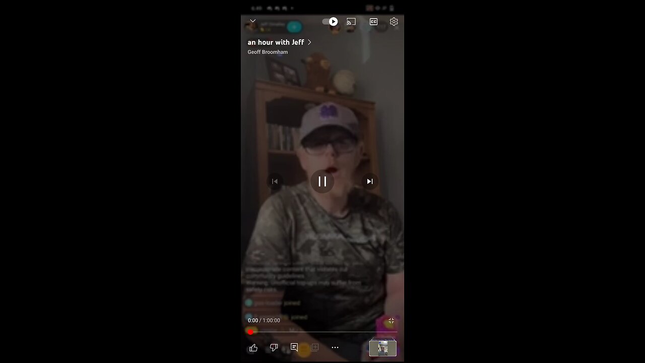 an hour with jeff