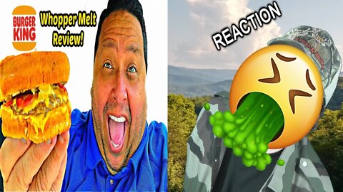 Burger King's® New Handheld Toasted Whopper Bacon Melt Review! (JoeysWorldTour) REACTION!!! (BBT)