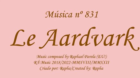 Música nº 831-Le Aardvark