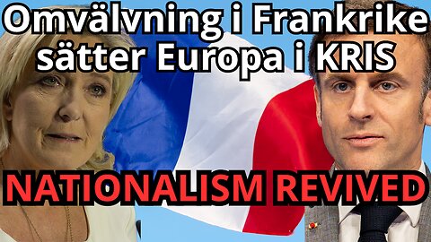 Frankrike kan just nu inte styras - Det kan sätta hela Europa i kris