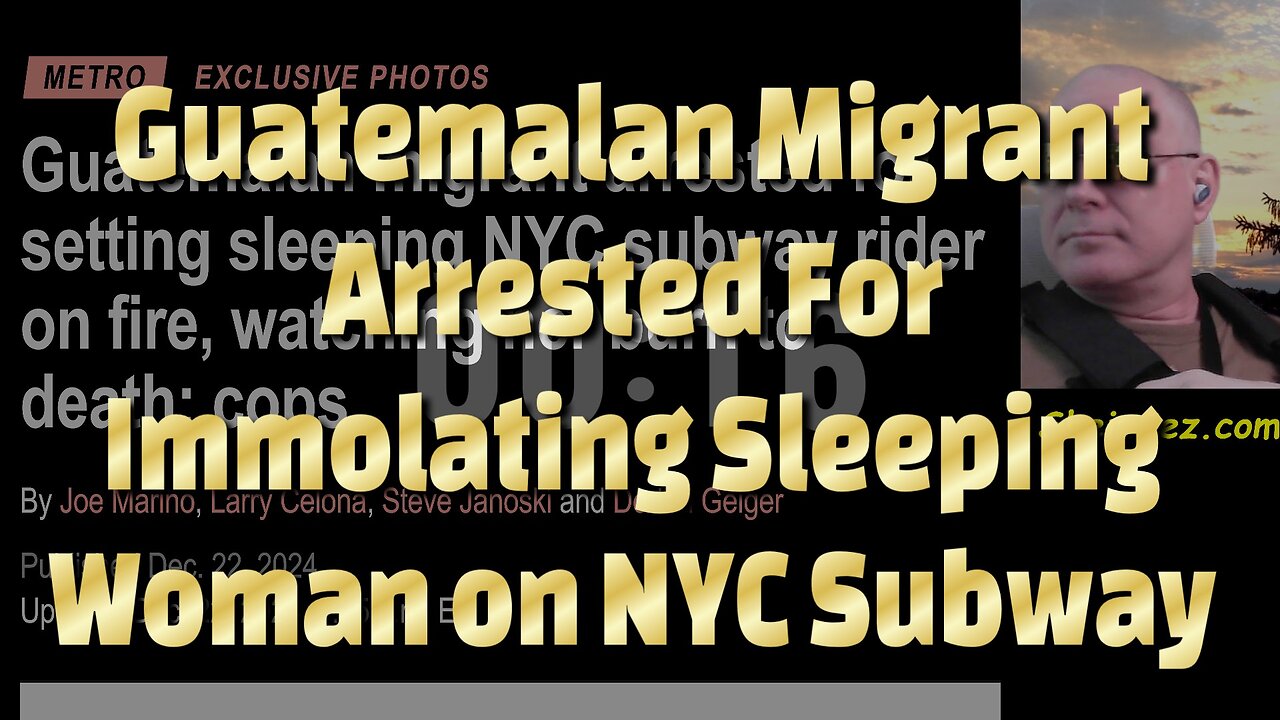 Guatemalan Migrant Arrested For Immolating Sleeping Woman on NYC Subway-748
