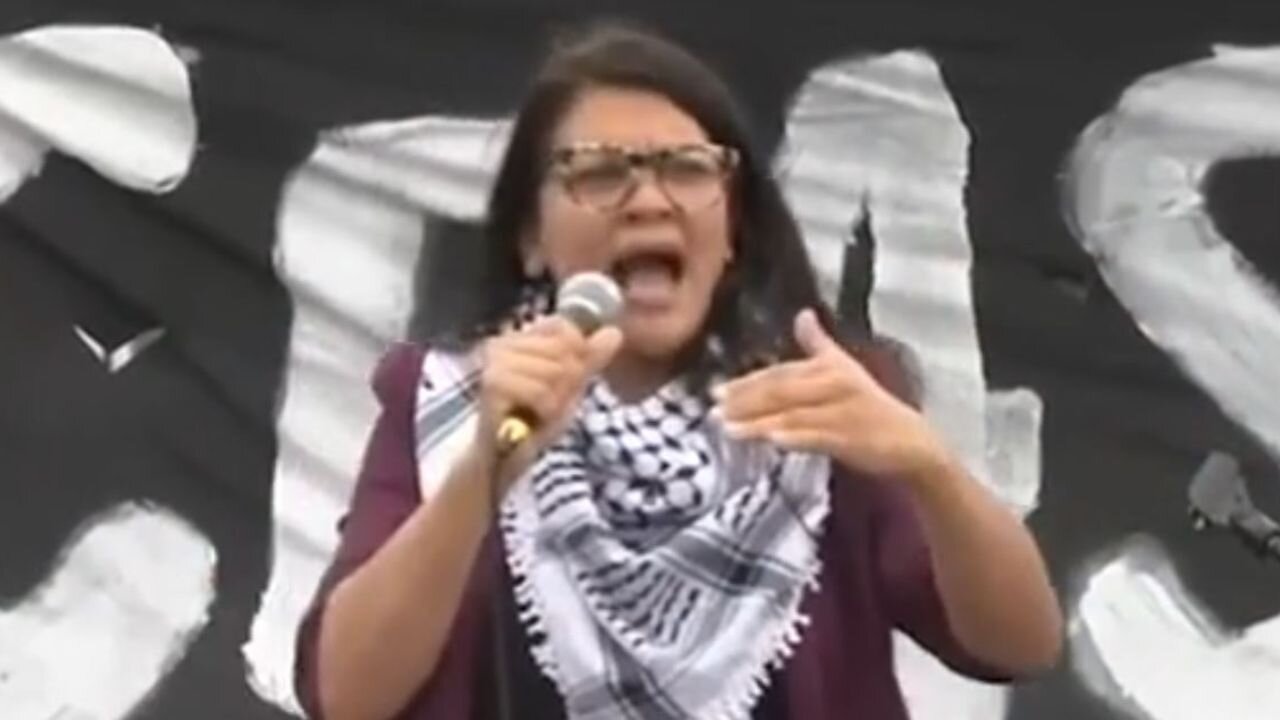 Radical Squad Member Rashida Tlaib Meltdown - Cries In Front Of Crowd