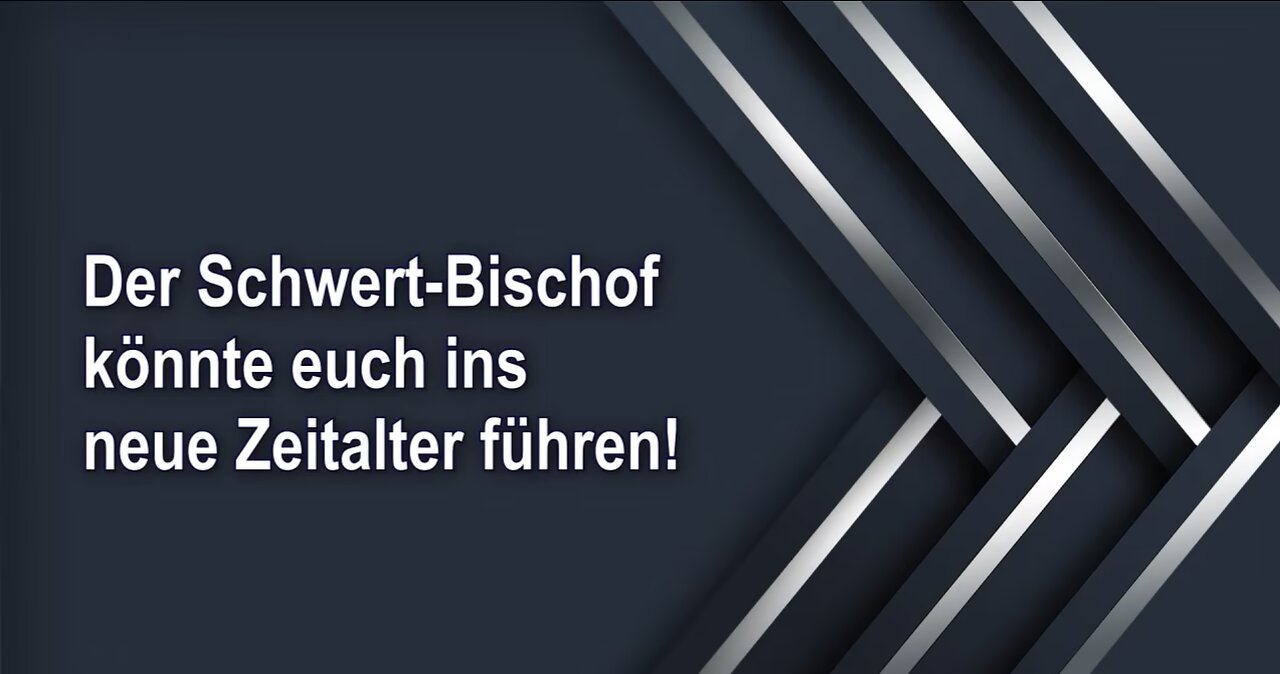 Der Schwert-Bischof könnte euch ins neue Zeitalter führen!