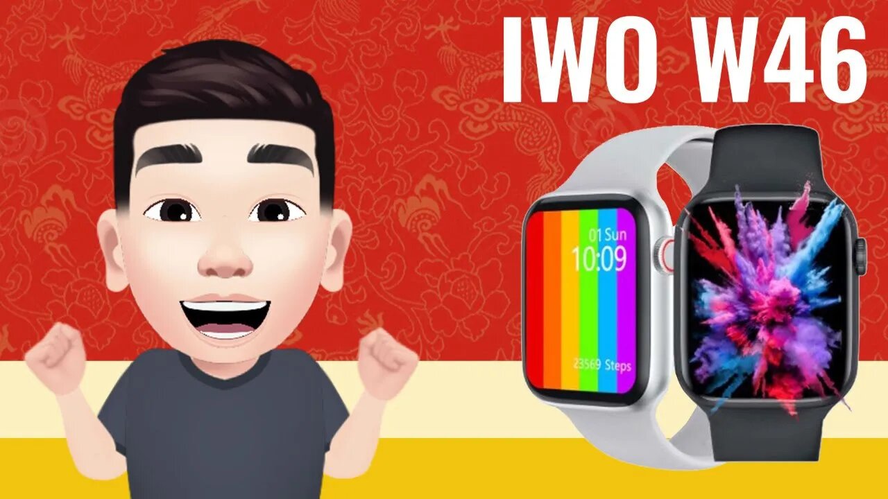 Unboxing e Review smartwatch IWO W46 SERIES 6!