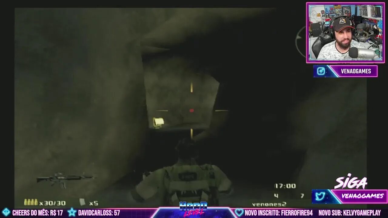 SOCOM Combined Assault online no PS2! Chat em https://twitch.tv/venaogames
