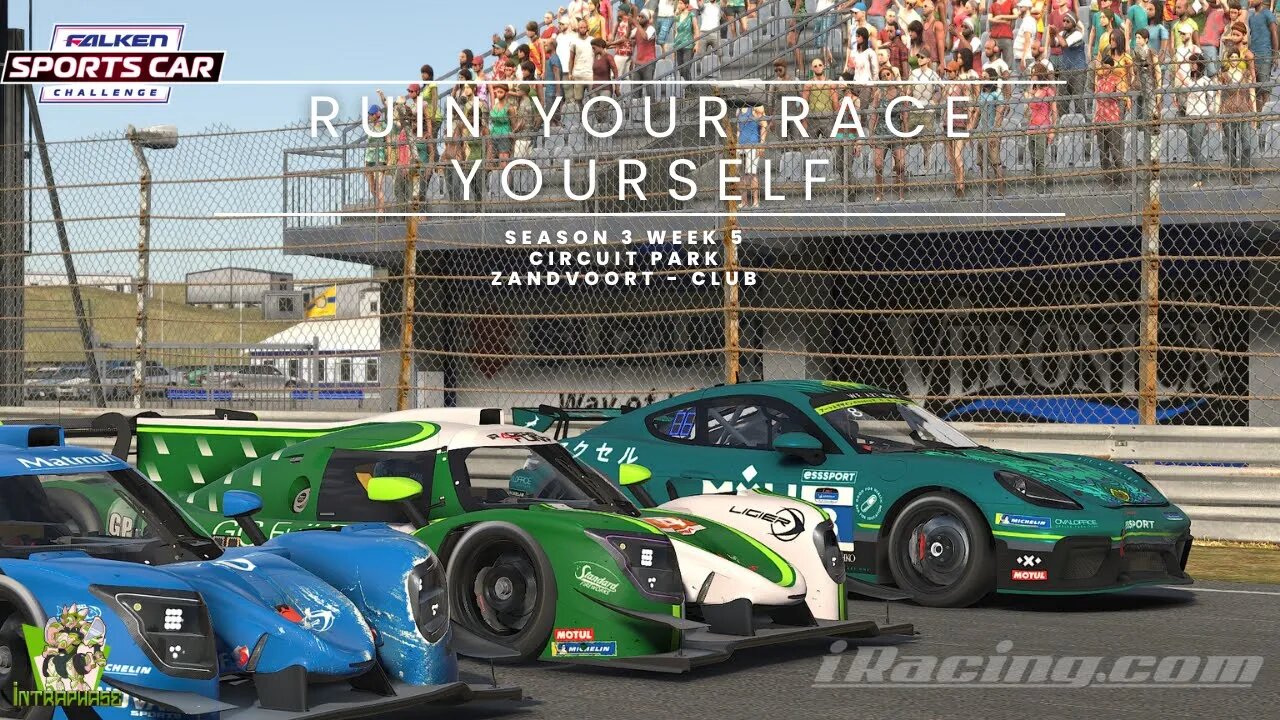 Falken Tyres Sports Car Challenge Season 3 Week 5 : Zandvoort - Club : Ruining my Own Race