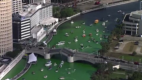 Tampa's river O'green Fest