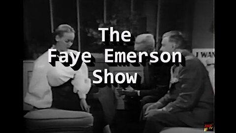 The Faye Emerson Show | Artist | 30 March 1951 Episode