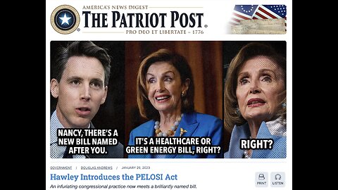 The Patriot Post Audio Edition Podcast for 1/26/23