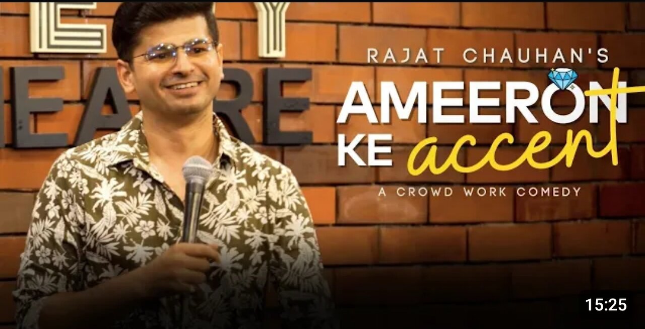 Ameeron ki accent - Crowdwork - StandUp