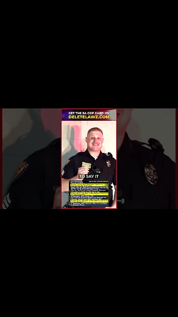 COP SAYS: PLEAD THE 5TH!