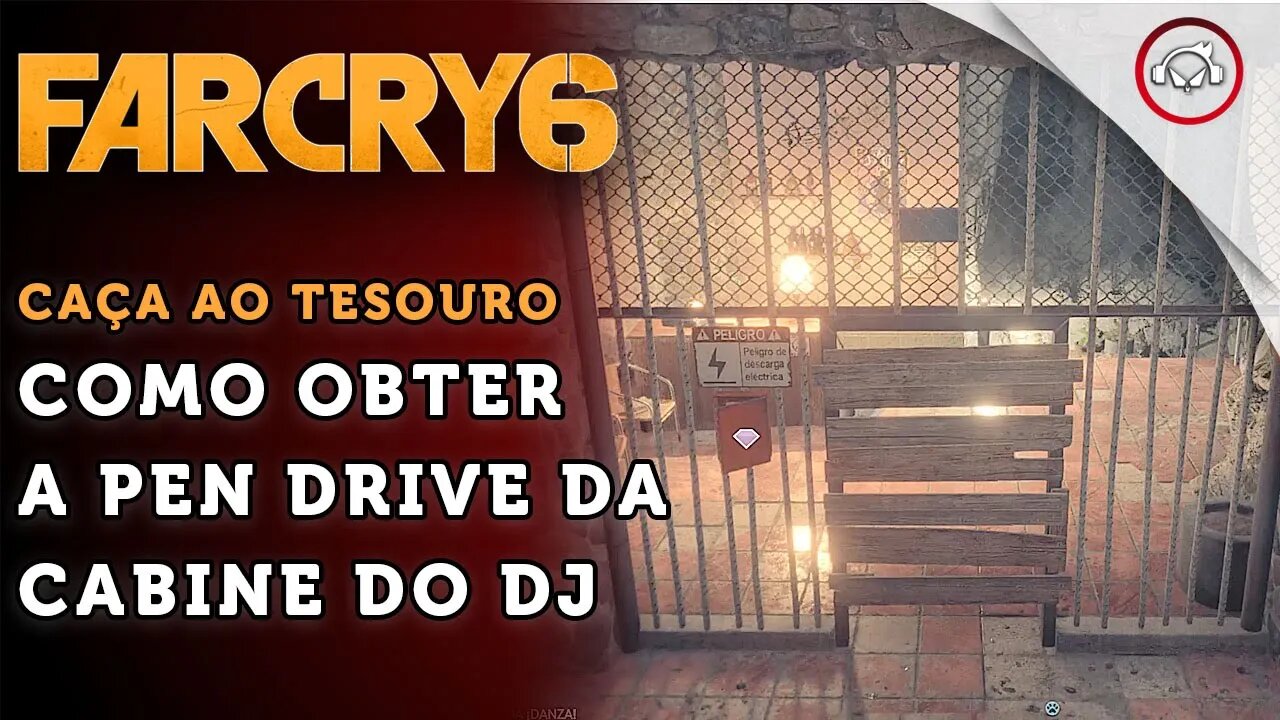 Far Cry 6, Caça ao tesouro, Como obter a pen drive da cabine do DJ | super dica PT-BR