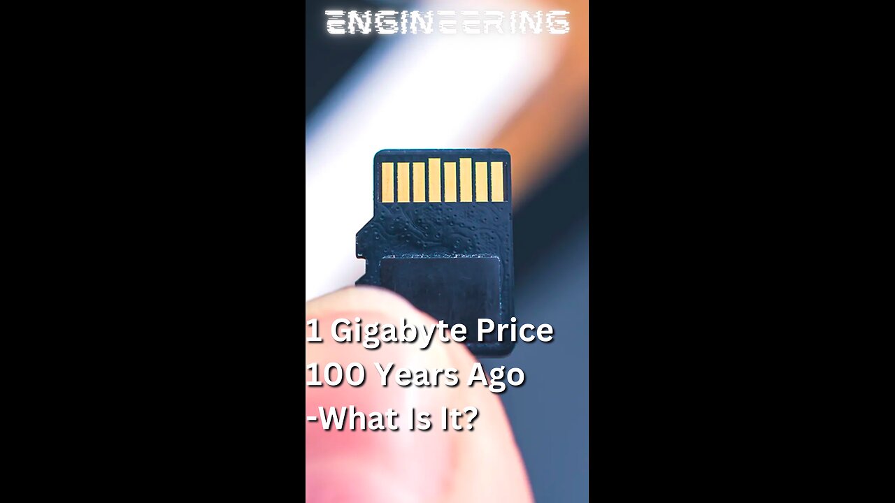 What Did 1 Gigabyte Cost 100 Years Ago?