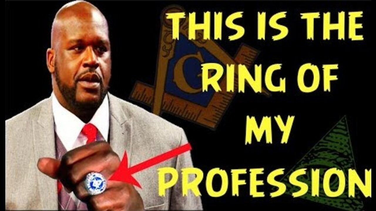 MASONIC SHAQ REALLY IS A BRAINWASHED FLATTARD AND LUCIFERIAN