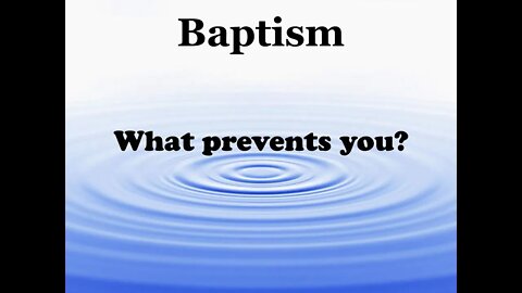 Baptism