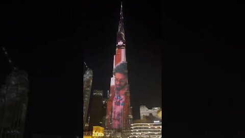 Kurup Lights up Burj Khalifa | Reaction | Dulquer Salmaan | Burj Khalifa