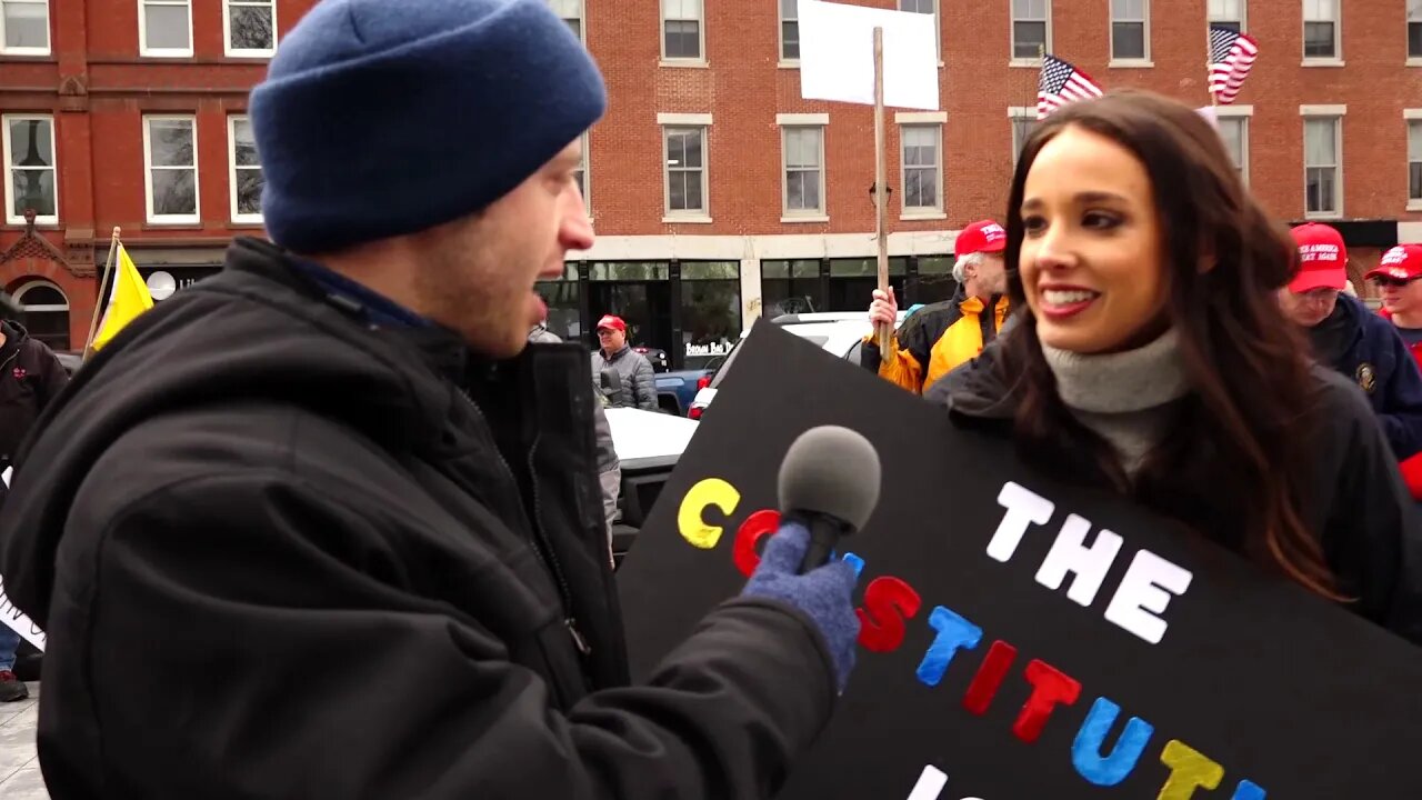 The Liberty Block At the #Reopen NH Rally 4/18/2020 | Interview with a Small Business Owner