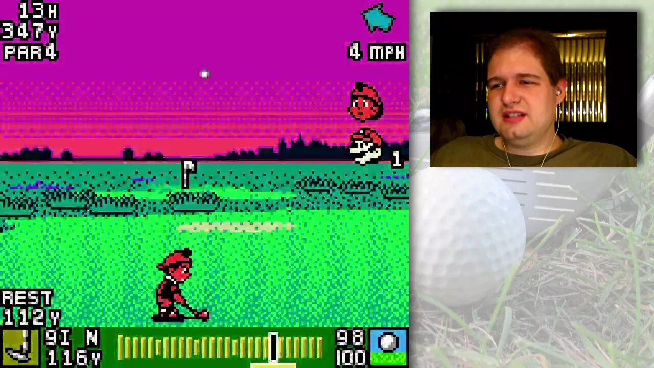 Mario Golf GBC Walkthrough Part 29: Plumbers Reputation Killer