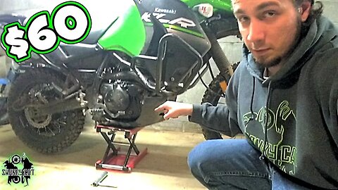 CHEAP Compact Motorcycle Lift Review | KLR650