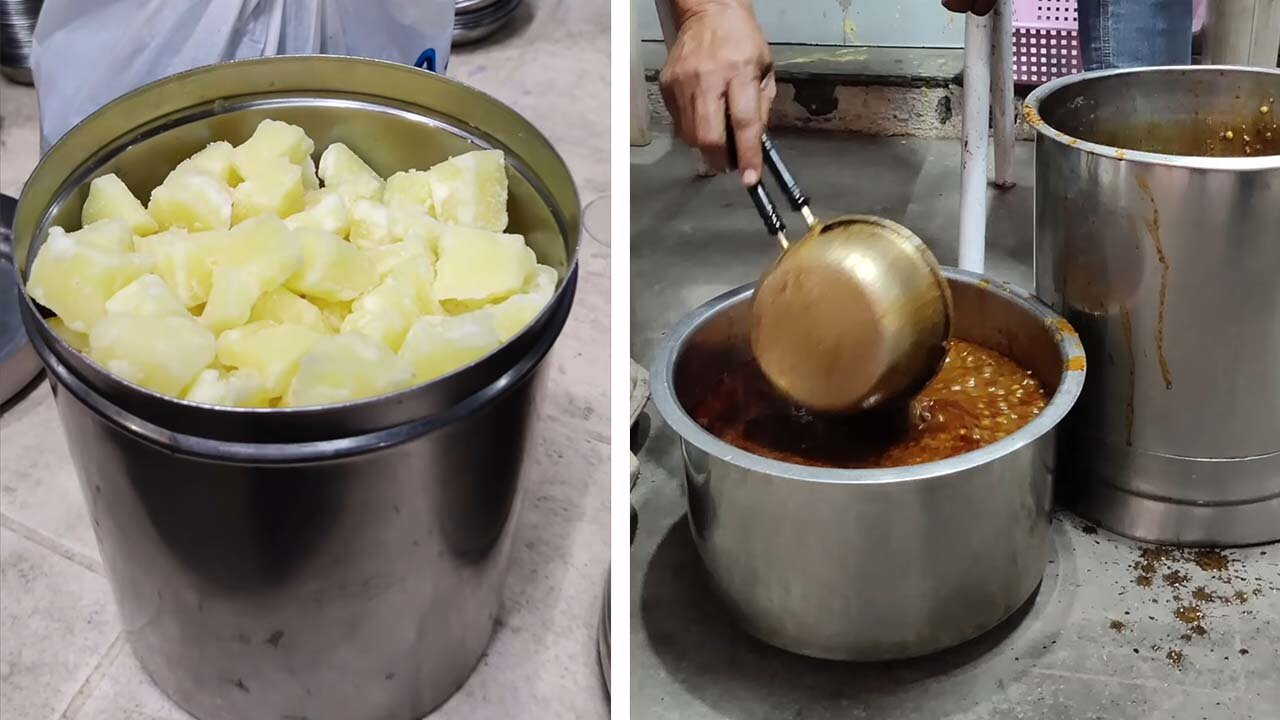 Desi Sp. Kathiyawadi Bajri Rotlo and Baigan Bhartha