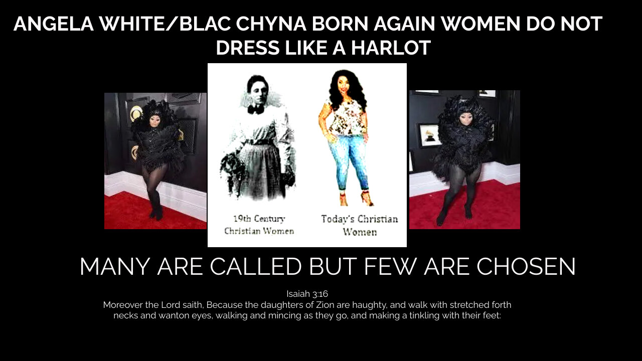 BLAC CHYNA BEING BAPTIZED DOES NOT MAKE ONE BORN AGAN| BORN AGAIN WOMEN DO NOT DRESS LIKE A HARLOT