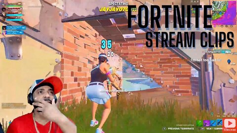 Fortnite Live Stream Clips New Season/Update