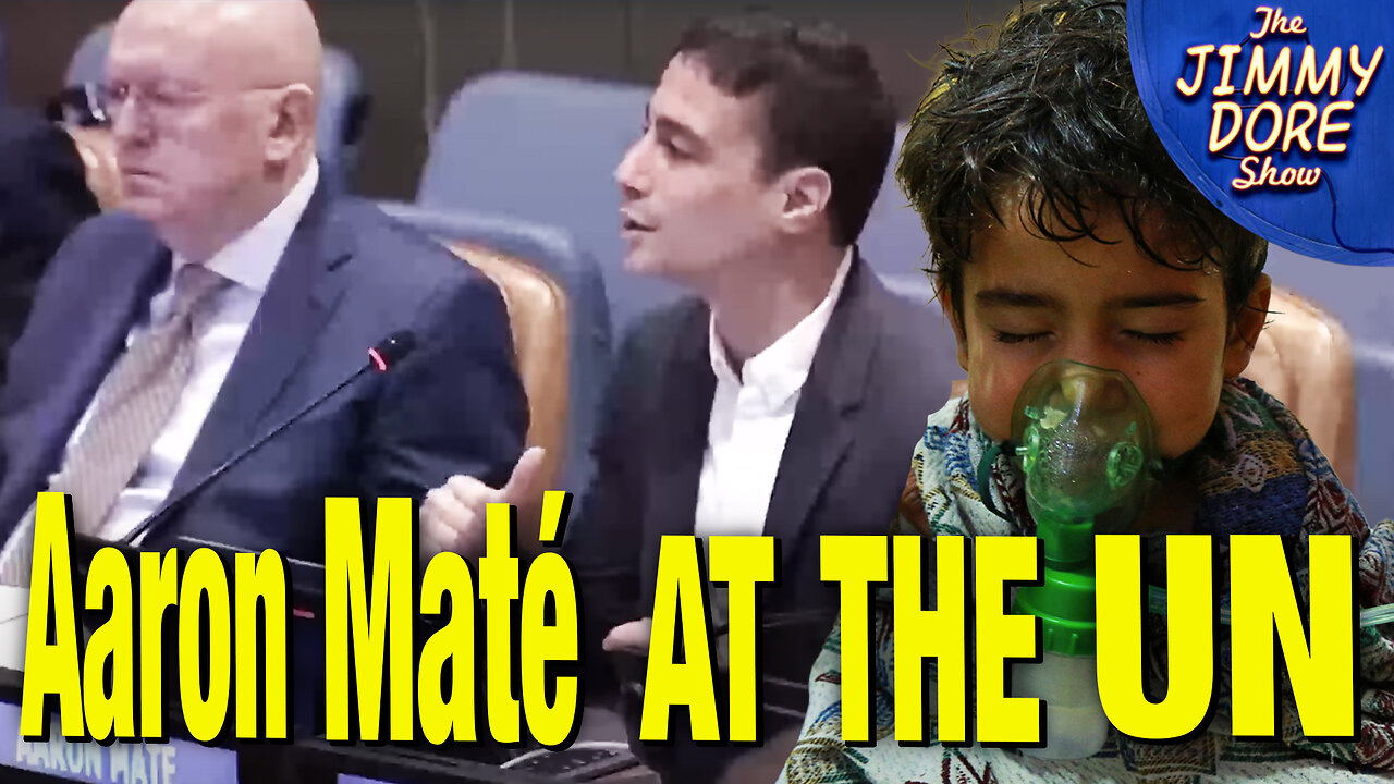 Aaron Maté Debunks Syrian Gas Attack Coverup At The UN